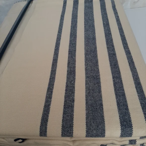 Ralph Lauren Waltham Stripe King Blanket MSRP $430 - Picture 5 of 15